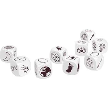 Rory's Story Cubes Classic (Box) - Creative Storytelling Dice Set in a Magnetic Box! Fun Family Game for Kids & Adults, Ages 6+, 1+ Players, 10 Minute Playtime, Made by Zygomatic