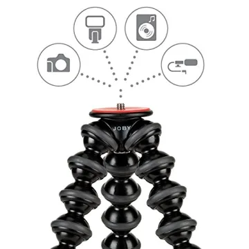 Versatile Joby GorillaPod 3K Mini-Tripod with ZAYKiR Adapter