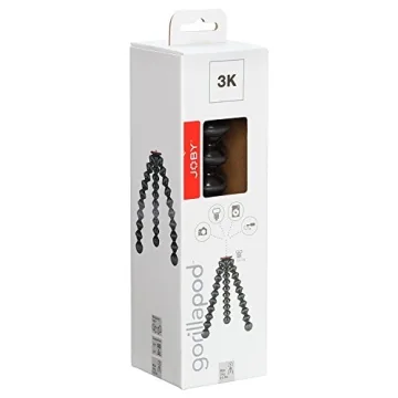 Versatile Joby GorillaPod 3K Mini-Tripod with ZAYKiR Adapter