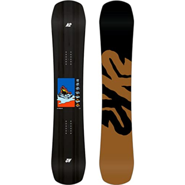 K2 Afterblack Mens Snowboard 154cm - Ultimate Freestyle Performance