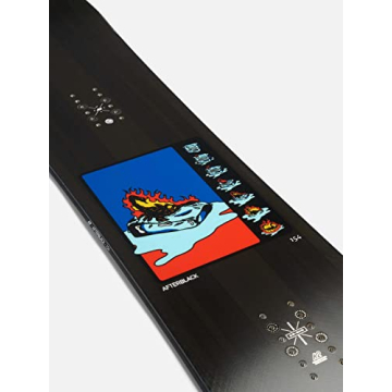 K2 Afterblack Mens Snowboard 154cm Freestyle Agility