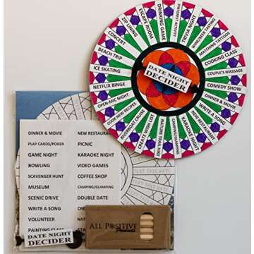 All Positive Products Date Night Decider - Fun and Creative Ideas for deciding what to do on your Date Night
