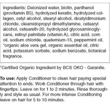Luxurious Mill Creek Biotin Conditioner for Healthy Hair