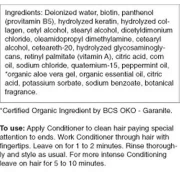 Luxurious Mill Creek Biotin Conditioner for Healthy Hair