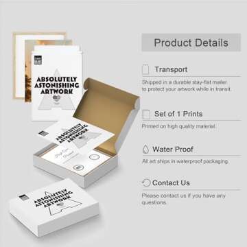 SIGNWIN Framed Autumn Sunset Cloud Landscape Wall Art, Floral/Botanical Wall Decor Prints, Nature Wilderness Wall Décor for Living Room, Bedroom - 12"x16" Natural