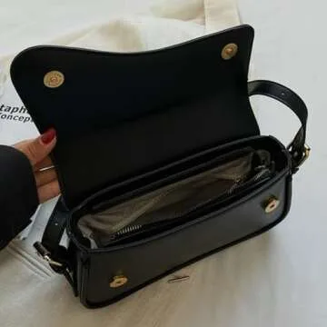 Women’s Shoulder Bag Handbags Retro Evening Vegan Leather Underarm Bag Shoulder Tote Bags 2024