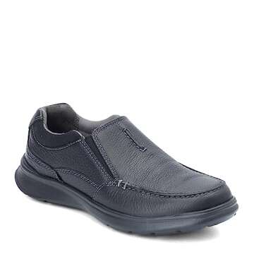 Clarks Men's Cotrell Free Loafer, Black Oily, 10 Wide
