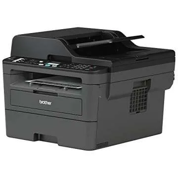 Brother Monochrome Laser Printer, MFCL2710DW, Wireless Networking, Duplex Printing, Includes 4 Month...