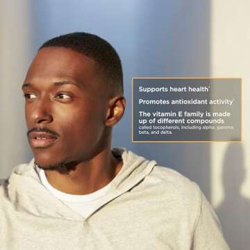 Integrative Therapeutics - Vitamin E - Tocopherol Form of Vitamin E - Supports Heart Health & Promotes Antioxidant Activity* - 60 Softgels