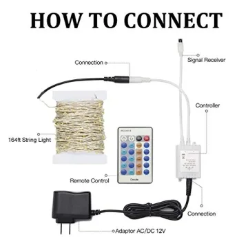 Enchanted Decute 500LED Fairy String Lights for Any Occasion