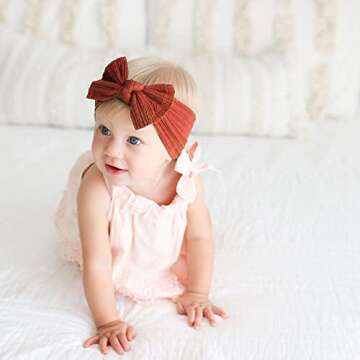 Elegant Niceye Baby Girls Headbands With Bows