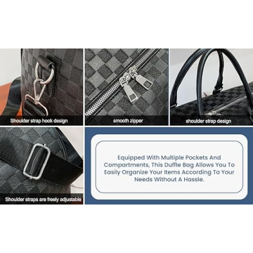 Durable Lightweight Duffel Bag for Weekend Travel