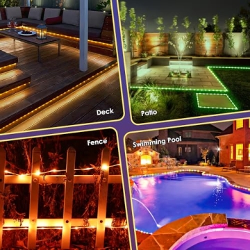 66FT LED Rope Lights - 18 Color Changing Options