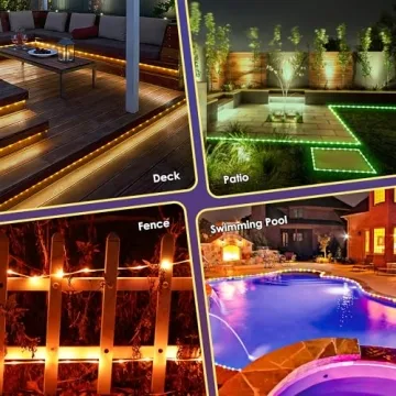 66FT LED Rope Lights - 18 Color Changing Options