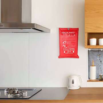 Aaaspark Fire Emergency Blanket | 3 Pack Versatile Safety Covers