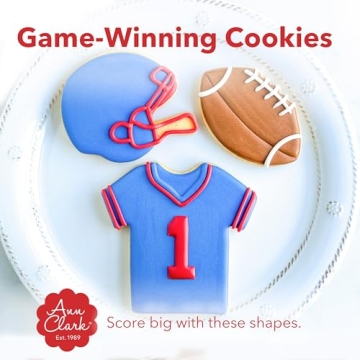 Football Cookie Cutters Set for Game Day Fun