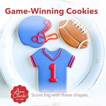 Football Cookie Cutters Set for Game Day Fun