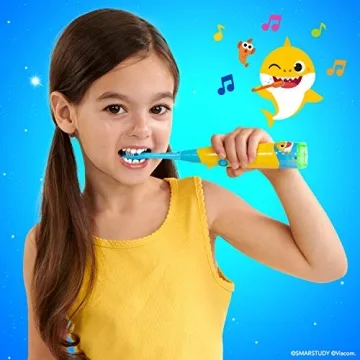 BriteBrush Interactive Smart Kids Toothbrush - Baby Shark