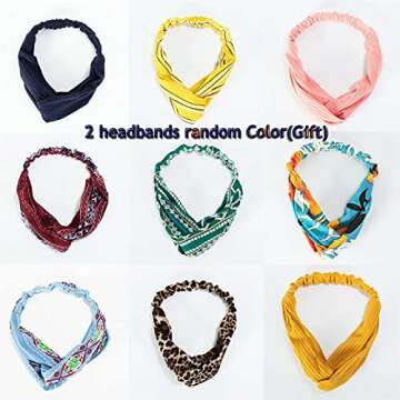 Natural Neflyon Human Hair Headband Wig for Women