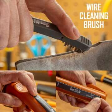 Smith’s Handheld Lawn Mower Blade Sharpener for Easy Sharpening