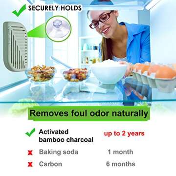 Bamboo Charcoal Air Purifying Bags - Natural Odor Eliminator