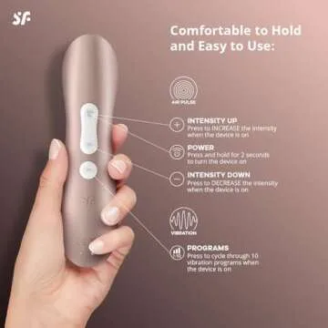 Satisfyer Pro 2+ Vibrating Clitoral Stimulator for Women