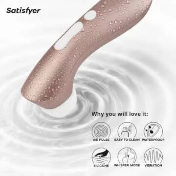 Satisfyer Pro 2+ Vibrating Clitoral Stimulator for Women