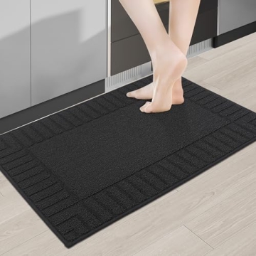 BEQHAUSE Non-Slip Kitchen Mats - Absorbent & Washable 20"x30" Rug