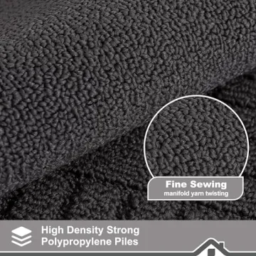 Non-Slip Kitchen Rug - Absorbent & Machine Washable