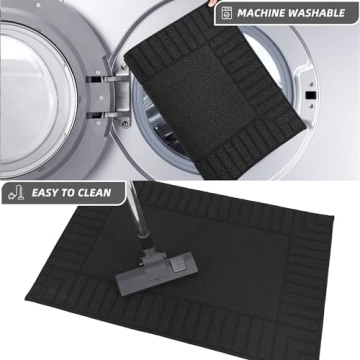 Non-Slip Kitchen Rug - Absorbent & Machine Washable