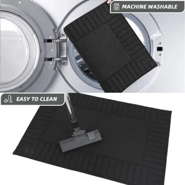 Non-Slip Kitchen Rug - Absorbent & Machine Washable