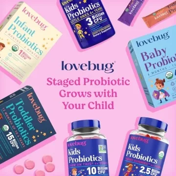 Lovebug Kids Probiotics – Chewable Daily Digestive Support