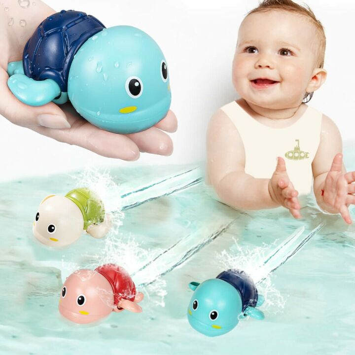 Turtle Bath Toys for Toddlers Fun Swim Gifts
