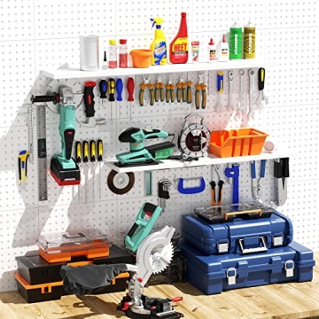 Durable DEMEDO Peg Board - Organize Your Craft Room