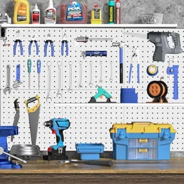 Durable DEMEDO Peg Board - Organize Your Craft Room