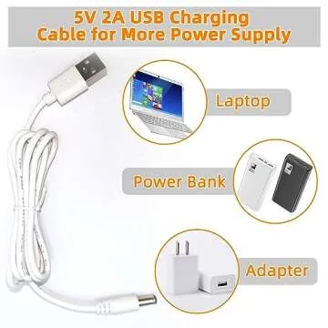 Hansong Hollywood Makeup Mirror with LED Lights and Touch Control