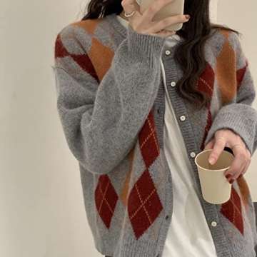 Trendy Fall Sweater Women Stylish Y2K Cardigan 2025