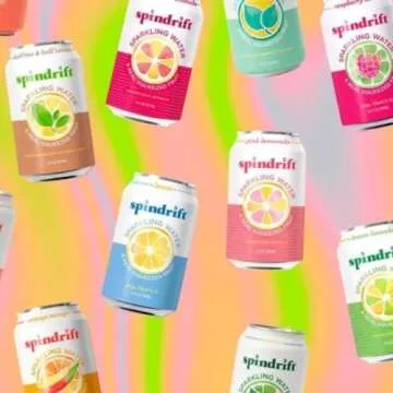 Generic Spindriift Sparkling Flavored Water Variety Pack, Made With Real Squeezed Fruit, 12 Fl Oz Cans (12 - Count)