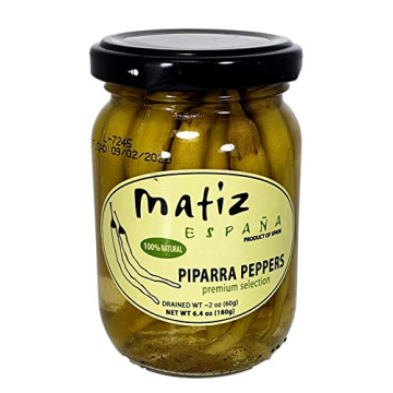 Matiz Piparras Basque Guindilla Peppers - Authentic Spanish Flavor