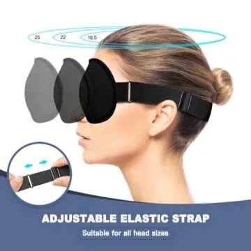 Ultrathin 3D Sleep Mask for Travel and Naps