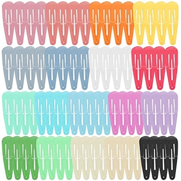 Anezus 80 Pcs Hair Clips - Non-Slip Barrettes for All Hair Types