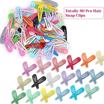 Anezus 80 Pcs Hair Clips - Non-Slip Barrettes for Everyone