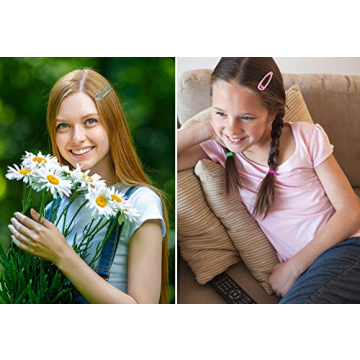 Anezus 80 Pcs Hair Clips - Non-Slip Barrettes for Everyone