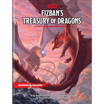Dungeons & Dragons Fizban's Treasury of Dragons Book