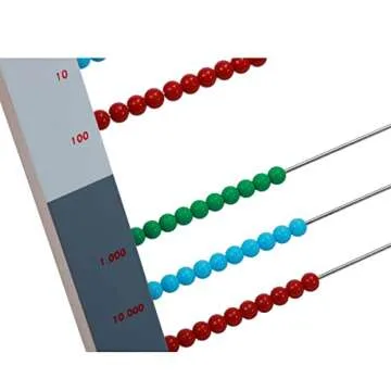 Large Bead Frame-Montessori Eductional Materials Learning Tools Preschool Toys