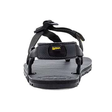 LUNA Sandals OSO FLACO Winged Edition | Minimalist Trail Running and Hiking Sandals - Lightweight 7.2 oz Comfortable Barefoot Sandals for Men and Women | Adjustable Fit