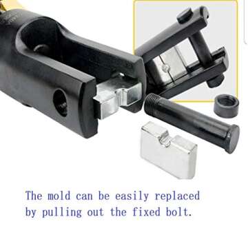 AMZCNC Hydraulic Cable Crimper Tool Kit for Professionals