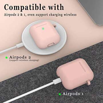 OULUOQI Airpods Case - 360° Shockproof Protector