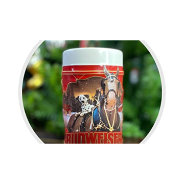 2022 Budweiser Clydesdale Limited Edition Holiday Stein Mug