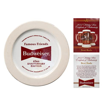 2022 Budweiser Clydesdale Limited Edition Holiday Stein Mug